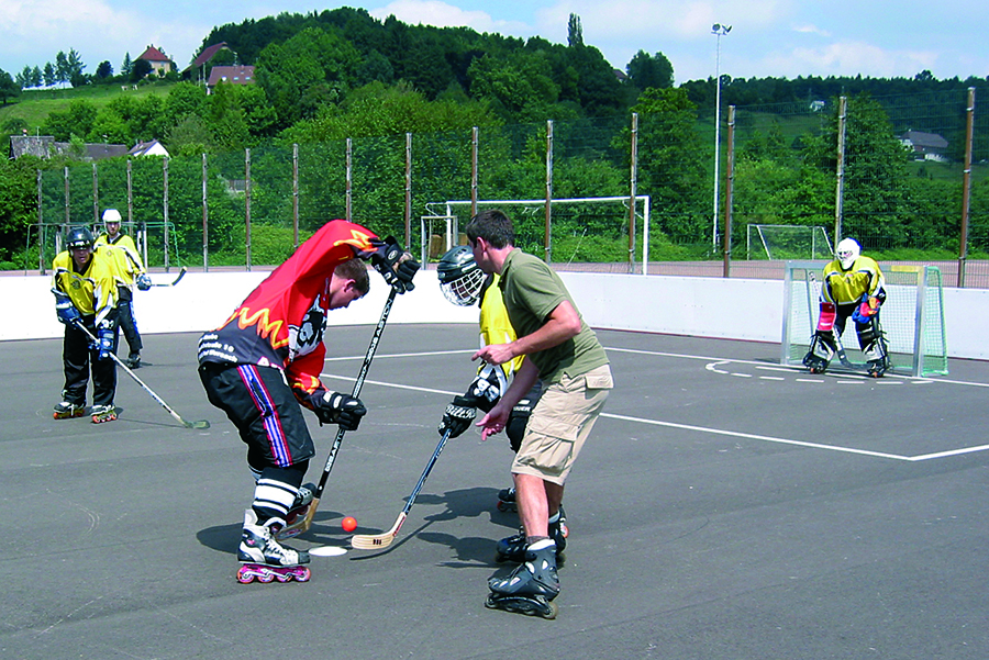 Mehrzweckspielanlage für Rollsport Mehrzweckspielanlage für Rollsport