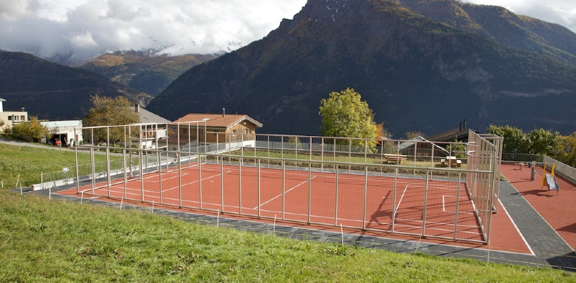 Sportplaetze in den bergen